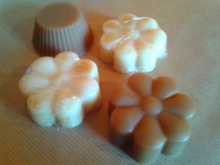 Jabón de yogurt de cabra y miel con vainilla